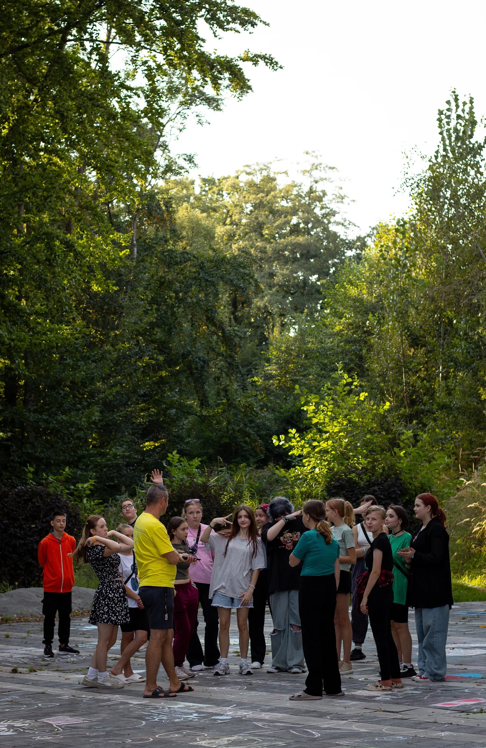 Родина у Recovery Camp