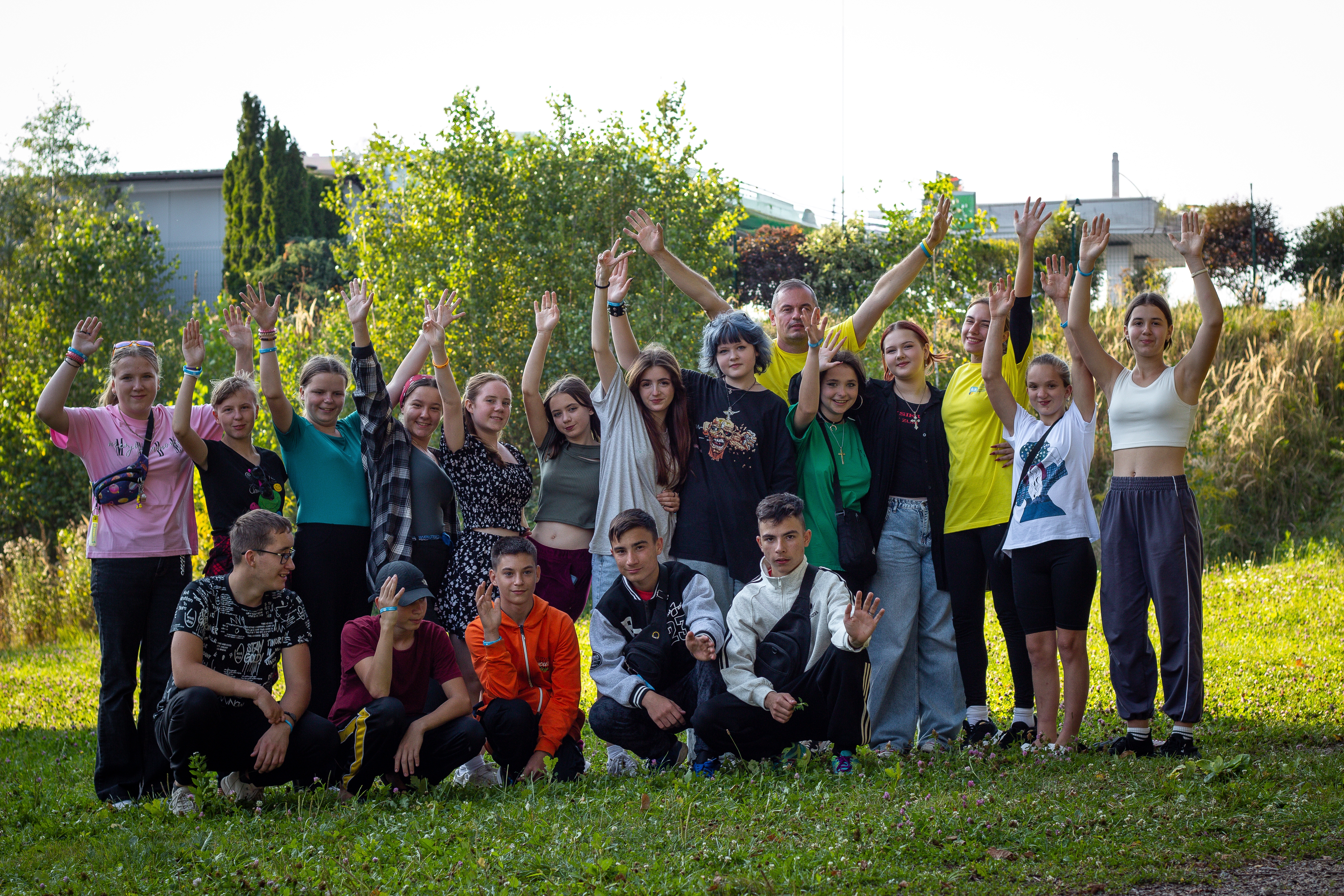 Ірина і Катя у Recovery Camp